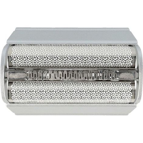Film Protettivo doppio compatibile con Rasoi Elettrici Braun Serie 3 + Cornice, Argento (1/2)