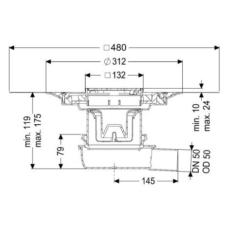 KESSEL 44700.53 Vidange de sol Le très plat 79
