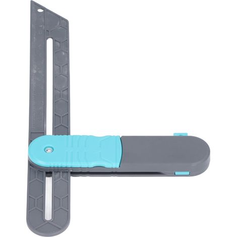 Verstellbarer Winkelmesser mit abgeschrägter Kante, Messlineal mit Verriegelungsmechanismus, Heimwerkerwerkzeug für Präzisionsarbeiten (1/5)