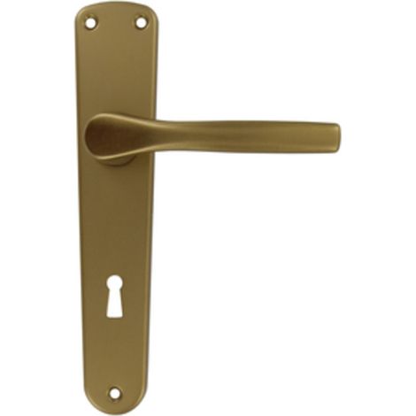 5PZ MANIGLIA ANODIZZATA BRONZO QUADRO 8/70 (1/2)