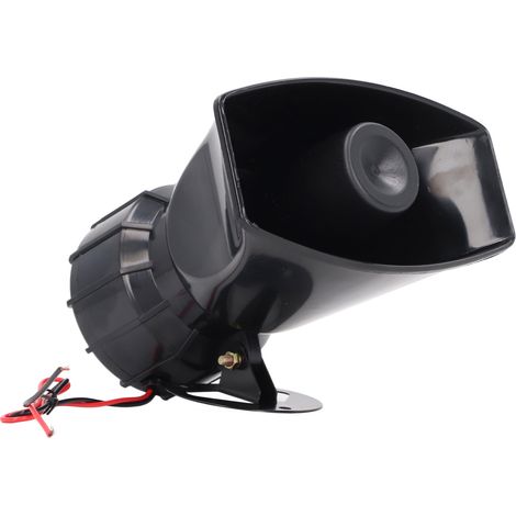 Haut-parleur sirène 130db, klaxon d'alarme haute puissance 60W, dispositif d'avertissement intérieur et extérieur pour système de sécurité, DC24V
