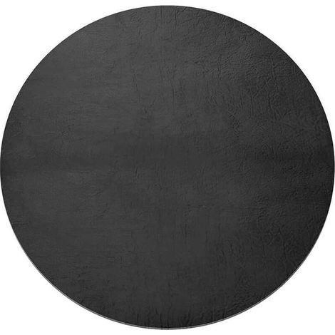 Cubierta solar redonda para piscinas, película de 245 cm para piscinas redondas, protección UV, calefacción, reduce la evaporación del agua, calor, color negro, 2,45 m x 2,45 m (1/5)