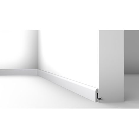 FL13 WALLSTYL Plinthes Polystyrène HD Noël & Marquet 58 x 13 x 2000 - 1 pièce (1/3)