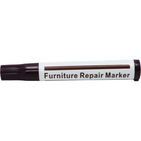 Professionelles Reparaturwerkzeug für Kratzer auf Parkettböden, Tischen und Möbeln. Ausbesserungsstift zur Kratzerreparatur auf Holz.