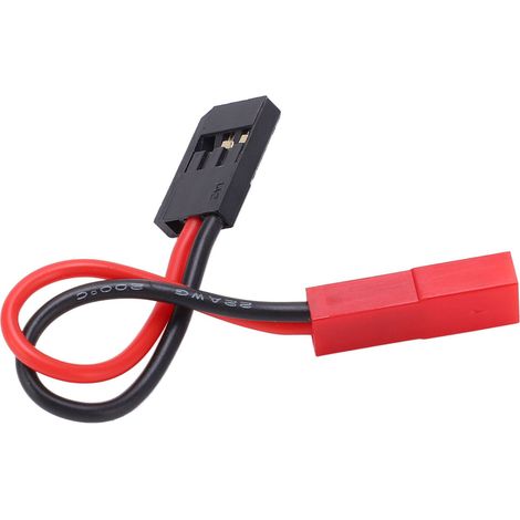 96-mm-JST-Buchse auf JR-FuTABA-Stecker-Adapterkabel für RC-Auto- und Flugzeugservos (1/5)