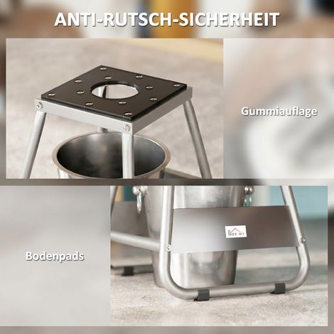 Support moto universel, support moto jusqu'à 500 kg, béquille moto en acier gris (1/4)