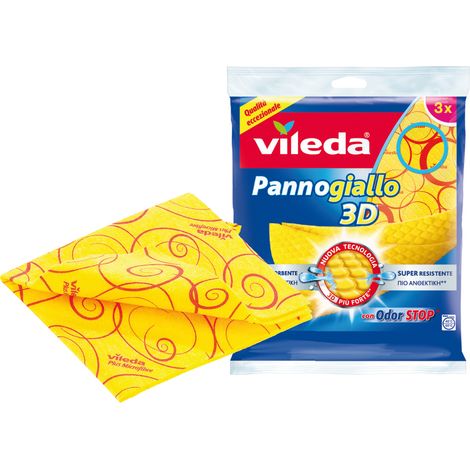 Vileda PANNO PAVIMENTI PANNOGIALLO PZ. 3 cm. 40x36 20.00 confezioni