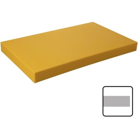 Planche découper jaune 60x33cm - Caterchef