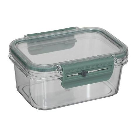 CAJA HERMÉTICA Neo verde recta 0,35L INDICADOR DE FECHA (1/5)
