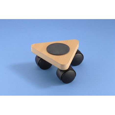 - Plateau rouleur triangulaire 13 x 13 x 13 cm - B766Q - Ce produit de marque est neuf.