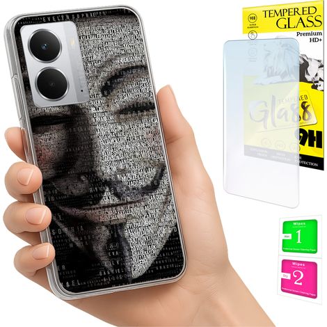 Custodia per Realme 14 5G / 14T 5G con cover fotografica e vetro temperato 9H. (1/5)