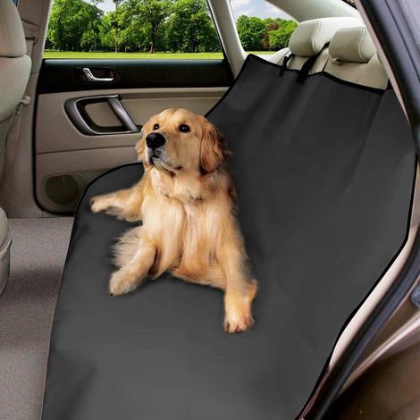 Coprisedili per auto per cani, protezione per sedile posteriore per animali domestici 145x125 cm, universale antiscivolo impermeabile per protezione (1/5)
