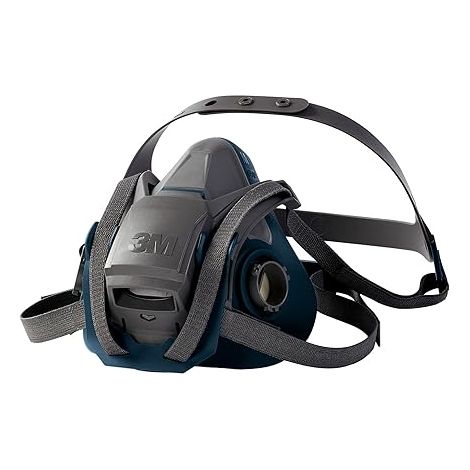 Demi-masque de Protection Réutilisable 6502QL - Avec Mécanisme de Descente Quick Latch et Soupape Cool Flow (1/5)