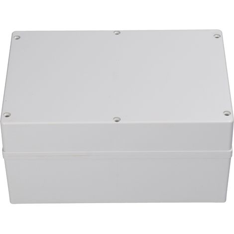 Boîtier de jonction d'alimentation étanche en ABS pour projets électroniques DIY, dimensions : 240 x 160 x 120 mm (1/5)