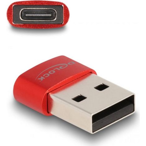 Delock USB 2.0 Adapter [1x USB 2.0 Stecker A - 1x USB-C® Buchse] 60050 (1/3)
