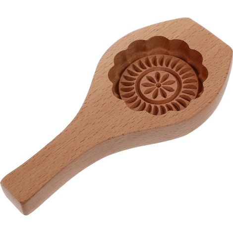Moule à gâteau de lune en bois (1 pièce) - Outil de pâtisserie créatif et facile à utiliser pour la maison (1/4)