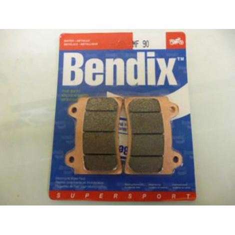 Plaquette de frein Bendix pour moto Yamaha 600 SRX 1988 - 1989 (1/2)