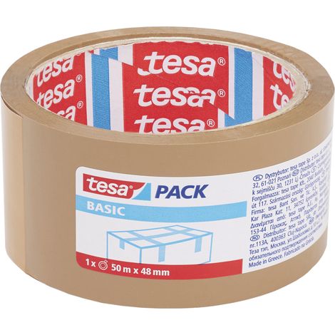Tesa NASTRO DA IMBALLO BASIC mm. 50x66 mt. col. Avana 36.00 rotoli