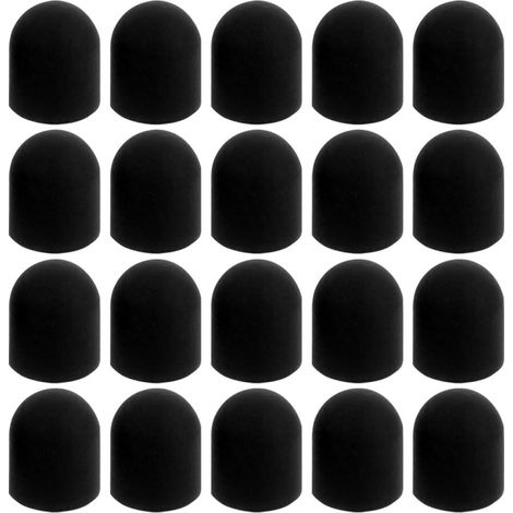 Pointes de Stylet de Rechange Capacitives en Silicone 7.0 Mm, Lot de 20 Embouts pour Écran Tactile, Compatibles Tablettes et Smartphones, Remplacement Précis pour Stylo Tactile (1/5)