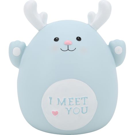 Tirelire Enfant Mignonne en Forme de Cerf, Cadeau Anniversaire Jouet Éducatif Épargne pour Filles et Garçons (1/5)