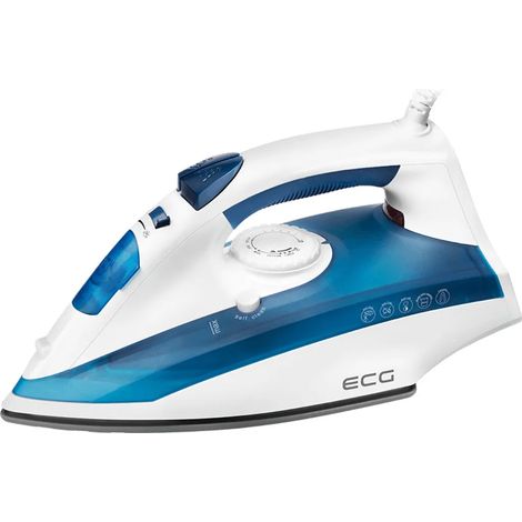 Fer à repasser vapeur ECG NZ 322 avec arrêt automatique Semelle en céramique Système anti-gouttes Système anticalcaire 2200 W (1/4)