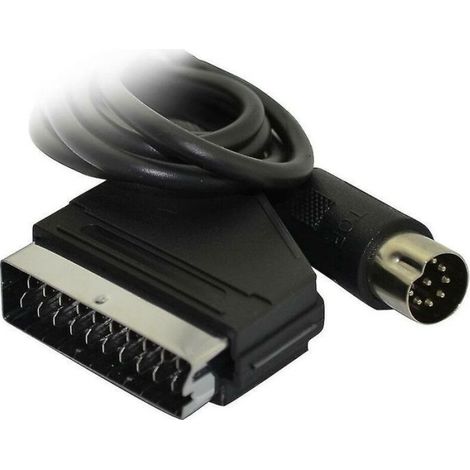 Rgb Cable Lead Scart For Sega Mega Drive 2 & Genesis 2 Tv (1/2)