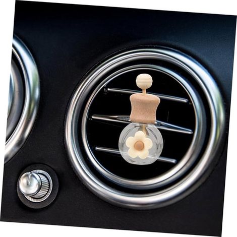 Bottiglia di benzina ricaricabile, diffusore di profumo per auto, bottiglia di vetro vuota (1/5)
