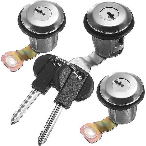 Pour Xsara, ensemble de serrure à barillet compatible avec les serrures de porte 252522, 9170.g3 et 9170.cw (1/5)
