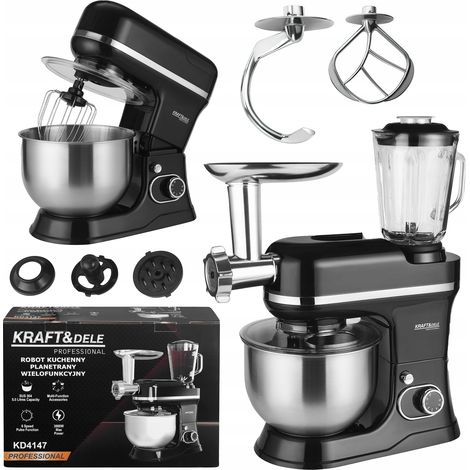 Robot da cucina planetario 3000W 5L Kraft&Dele (1/5)