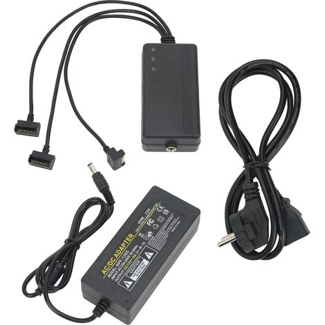3-in-1-Akkuladegerät mit vierfachem Schutz, Dual-Use-Funktion, intelligentem Laden mehrerer Akkus für DJI-Drohnen, europäischer Stecker 100–240 V (1/4)