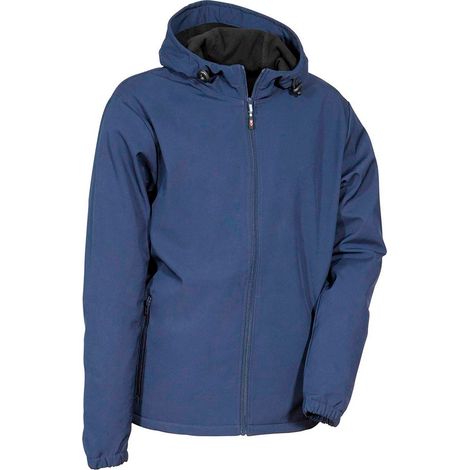 Veste Softshell Vannas Bleu Marine Cofra Taille S (1/2)