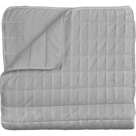 Donatella Pierre Cardin Ondas Couvre-lit Gris Perlé King Size (1/3)