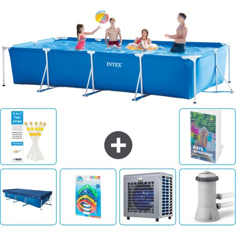 Intex Piscina con struttura Rettangolare - 450x220x84 cm - 7-pezzi  S13 (1/5)