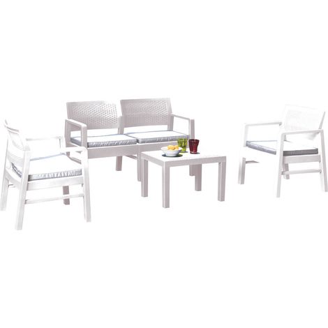 Set Salotto da Esterno - Salottino Outdoor Bianco (1/5)