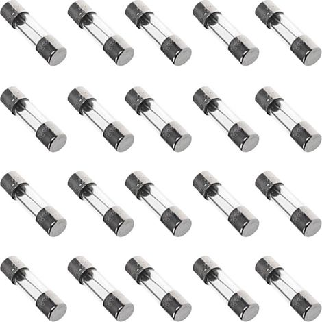 20 pièces fusible 3.15a 5x 20mm coup rapide rapide f3.15a l 250v verre (1/5)