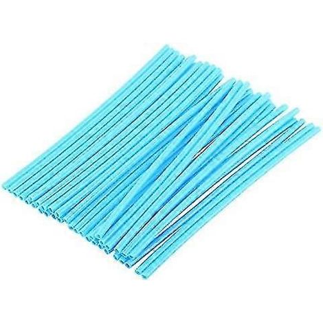 Protections de rayons de jantes, kit de 36 protections pour jantes de motocross et moto tout-terrain (bleu ciel) (1/4)