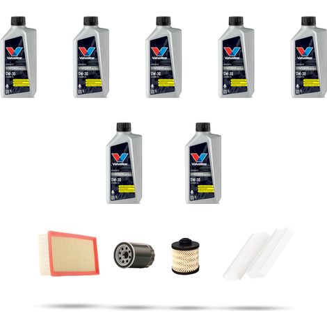 Kit tagliando 4 FILTRI e 7L OLIO compatibile con Ds5 2.0 BlueHdi 100kw dal 2014 (1/5)