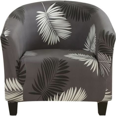 Housse de Fauteuil Cabriolet Extensible Couverture de Fauteuil de Couleur Unie 4 (1/4)