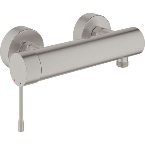 GROHE Essence Einhand-Duschmischer mit 1 Auslauf supersteel 33636DC1
