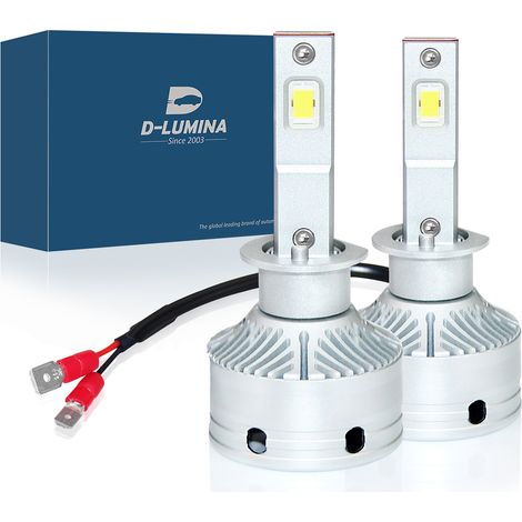 Kit Full Led H1 12V 50W 8000 Lumen Canbus All In One IP65 Dissipazione a Ventola (1/3)