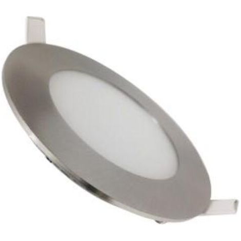Downlight Dalle LED 3W Extra Plate Ronde ALU - Blanc Chaud - SILUMEN (1/5)
