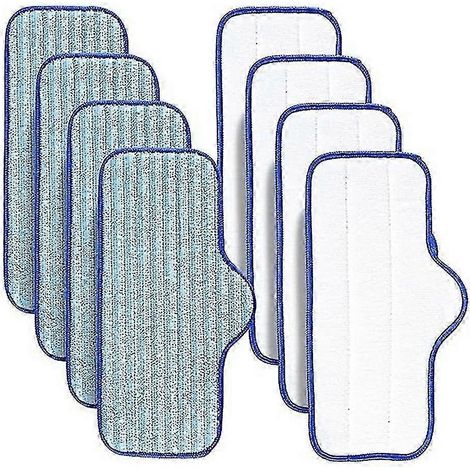 AURA Convient pour les accessoires de housse de balai à franges en microfibre Neat, chiffon de rechange pour balai vapeur (1/5)