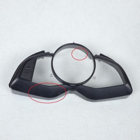 [PRODUIT D'OCCASION] Vitre de compteur origine pour moto Entre-axes 122mm 71mm 82mm (1/5)