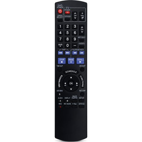 Télécommande TV Compatible avec Panasonic N2QAYB000197 (1/5)