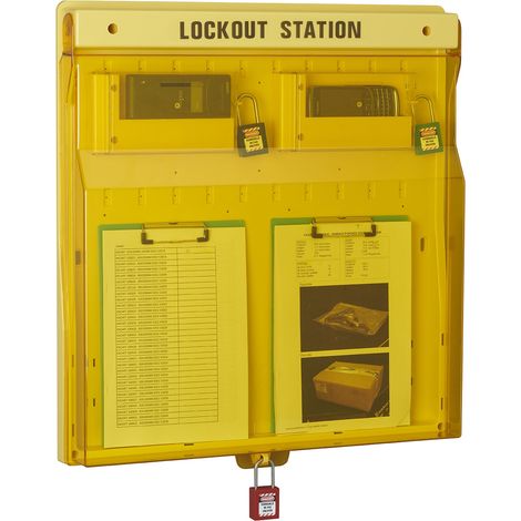 Armadio per lockout-tagout H 630 x L 585 x P 100 mm – THIRARD (1/2)