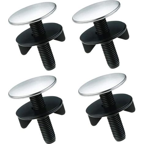 4 Pièces Couvercle Trou Robinet, Bouchon Evier Cuisine, Bouchon Trou Robinet D'évier, Acier Inoxydable Robinet Trou Couvercle pour Accessoires d'Évier Cuisine, Salle Bain à Maison (12-40mm) (1/5)