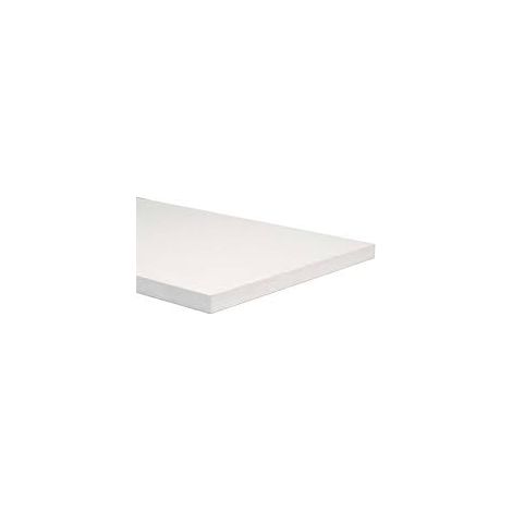 MENSOLA SQUADRATA BIANCA 40X1,8X 60 CM- 5,0 pz