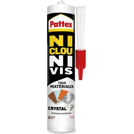 Colla di fissaggio PATTEX Né chiodo né vite, 290 gr trasparente PATTEX