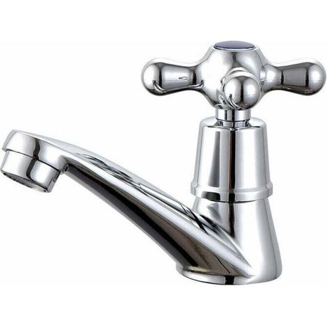 Mitigeur monocommande pour eau froide, modèle GU.B/bon, mitigeur monocommande chromé pour eau froide, destiné aux lavabos, salles de bains, cuisines, WC et habitations.