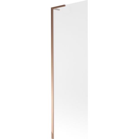 Paroi de baignoire Mexen Next L 1 porte 60 x 150 cm, givrée, or rose - 895-060-000-03-30-60 (1/5)